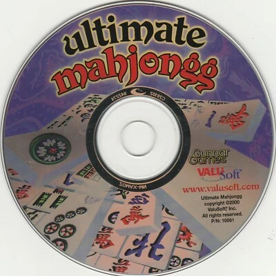 ultimate mahjongg by ValuSoft ~ 2000 ~ CD-ROM - Image 1 of 2