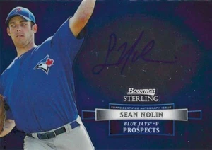 Bowman Sterling 2012 - Prospect Autographs Sean Nolin #BSAP-SN (AU, RC) - Imagen 1 de 2