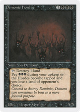 Demonic Hordes X (1) Revised - VG/EX - 4RCards