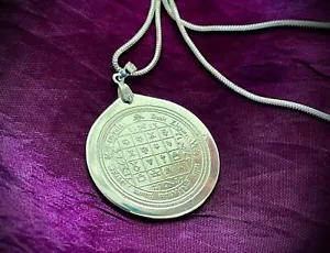 Pentáculo de plata esterlina hecho a mano de Júpiter contra la enfermedad talismán salud - Imagen 1 de 2