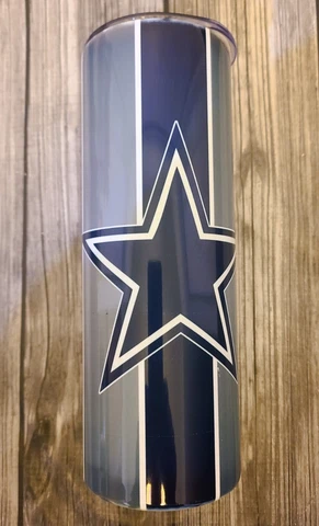 20oz. Stainless Steel Tumbler Dallas Cowboys Cover