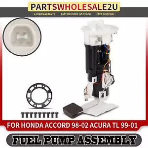 Fuel Pump Assembly for Honda Accord 1998-2002 Acura TL 1999-2001 CL 2001-2002 - Picture 1 of 8