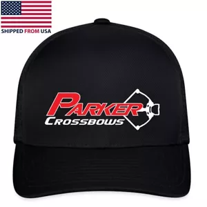 Parker Baseballmütze Schleife Armbrüste schwarz Größe verstellbar S/M L/XL - Bild 1 von 6