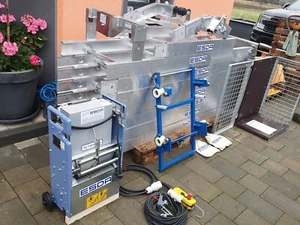 sofort neu 12m 250kg ESDA Baulift Bauaufzug wie Geda Böcker Steinweg Alulift Bau - Bild 1 von 12