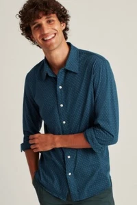 Bonobos Jersey Everyday Men's Shirt Buttondown Long Sleeve Slim Fit XL 275338 - Picture 1 of 7