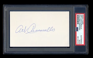 ART COOKIE CUCCCURULLO SIGNED MINT INDEX CARD PSA/DNA AUTO PITTSBURGH PIRATES - Picture 1 of 1
