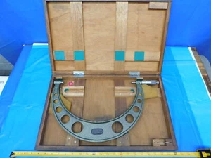 MITUTOYO NO. 103-189A CARBIDE TIPPED OUTSIDE MICROMETER 12 - 13" RANGE .001" - Picture 1 of 5