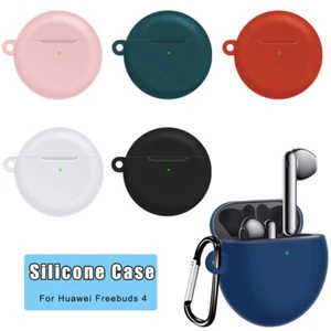 Protective Cover Shockproof Sleeve Soft Silicone Case For Huawei Freebuds 4 - Picture 1 of 18