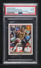 2006-07 Panini Manchester United Sticker Collection Cristiano Ronaldo PSA 9 MINT