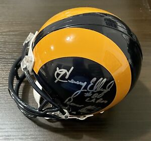 Henry Ellard Los Angeles Rams Signed Autographed Mini Helmet “All-Time Greats”