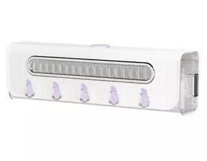2 Pack Wall Mounted Bra, Sock, Underwear Drawer Storage Box White  - Picture 1 of 8