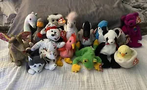 ty beanie babies RARE COLLECTION W/TAGS 1990s Edition Make An Offer - Picture 1 of 11
