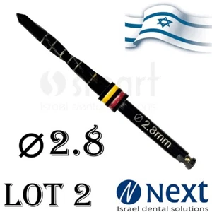 SETx2 Kegelbohrer Außenbewässerung 2,8 mm Carbonbeschichtung - Bild 1 von 3