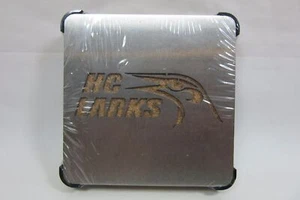 Sportula Stainless Steel Laser Cut Design HC Larks Coaster Set-4 Cork Backing - Picture 1 of 5