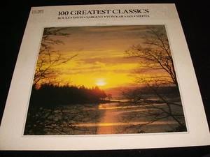 100 GREATEST CLASSICS<>VARIOUS COMPOSERS<>12" Lp Vinyl~UK Pressing°TRAX TRX104 - Picture 1 of 2