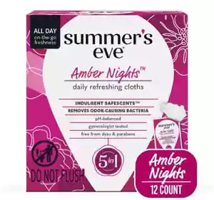 Summer's Eve Feminine Wipes pH balanced - Picture 1 of 7