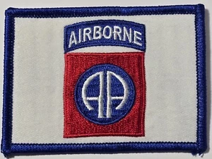 Vintage US Army 82nd Airborne Color Patch NOS Military Ft. Liberty, NC 3"×4" Hat - Picture 1 of 2