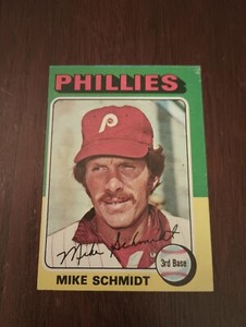1975 Topps Mini #70 Mike Schmidt (EXMT)