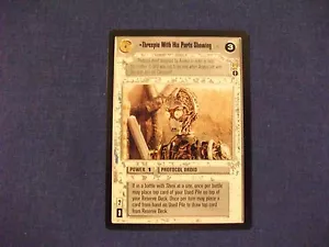 Star Wars CCG Tatooine Threepio con le sue parti in mostra - Foto 1 di 1
