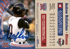 Andrew McCutchen Signed 2007 Grandstand Eastern T/P #NNO RC Card Auto AU