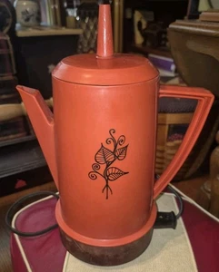 Percolater automático Easy Flo vintage 4-6 tazas en naranja - FUNCIONA - Imagen 1 de 5
