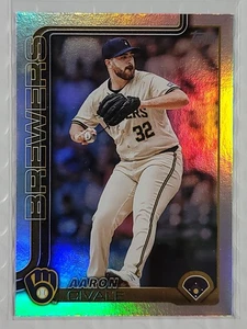 2025 Topps Series Two Aaron Civale Silver #648 Milwaukee Brewers - Picture 1 of 2
