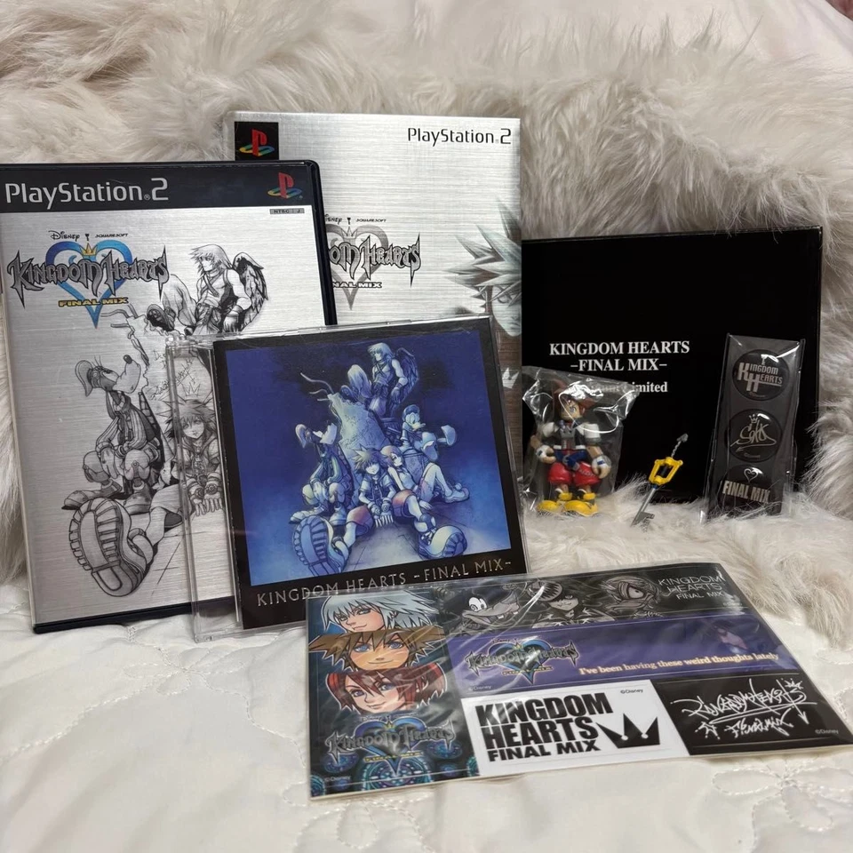 Kingdom Hearts Final Mix Platinum Limited PS2 Japan PlayStation 2 Edition - Image 1 of 4