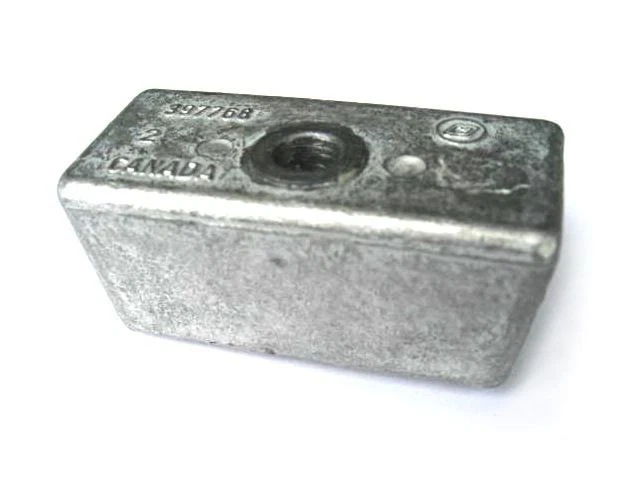 397768 Rear Gearcase Anode for OMC Cobra Sterndrives 1987-1989 - Image 1 of 1