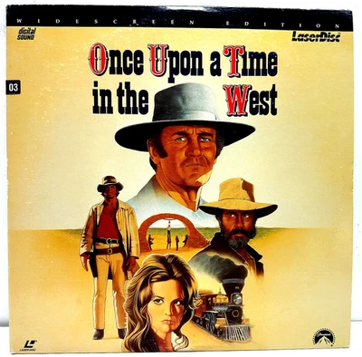 Once Upon a Time in the West Laserdisc 1994 Sergio Leone Henry Fonda Widescreen - Image 1 of 4