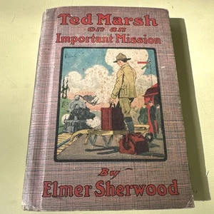 Ted Marsh On An Important Mission By Elmer Sherwood Boy Scouts 1920 HC - Foto 1 di 7