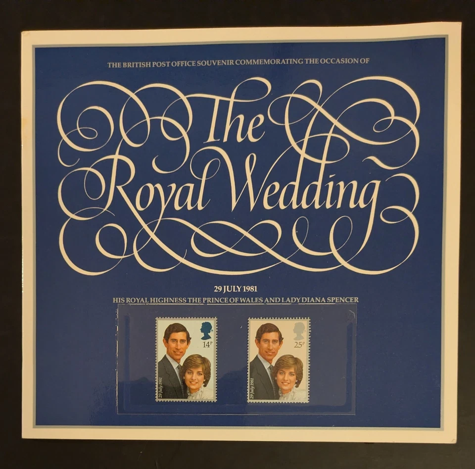 Gb 1981 Mint P/Office  Charles & Diana Royal Wedding Souvenir Stamps & Booklet - Image 1 of 1