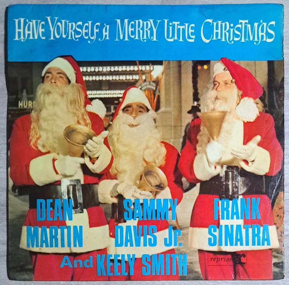 Dean Martin, Sammy Davis Jr, Frank Sinatra - A Merry Little Christmas - 7" Vinyl - Image 1 of 4