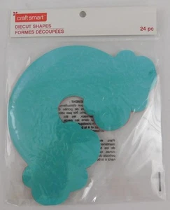 Craftsmart Diecut Shapes Rainbow Shapes New 24 Pieces - Picture 1 of 3