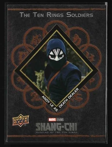 2023 Upper Deck Marvel Shang-Chi - Ten Rings Soldiers Patina - #T9 Andy Le /99 - Picture 1 of 2