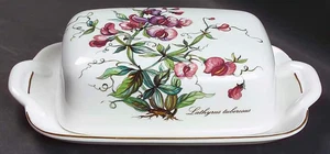 Botanica by Villeroy & Boch rechteckige Butterdose mit Deckel Lathyrus Tuberosus - Bild 1 von 6
