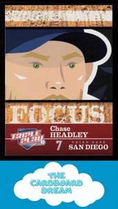 Chase Headley 2012 Panini Triple Play #257 San Diego Padres Baseball Card - Bild 1 von 2