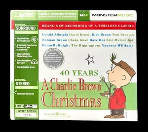 40 YEARS ~ A CHARLIE BROWN CHRISTMAS ~NEW SEALED ~ Superdisc Cd Dvd Limited Ed # - Foto 1 di 2