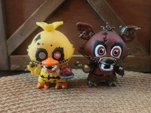 Five Nights at Freddy's Funko Mystery Mini Nightmare Chica Foxy 1/6 1/12 Rarity - Picture 1 of 5