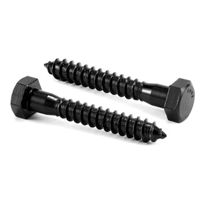 1/2" x 2" Hex Head Lag Screws Bolts 20Pcs 304 Stainless Steel 18-8, Partial T... - Picture 1 of 7