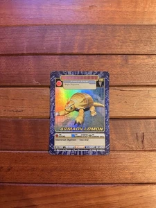 Digimon Digi Battle Series 3 Armadillomon Card BO-112 Holo Foil Bandai 2000 - Picture 1 of 2