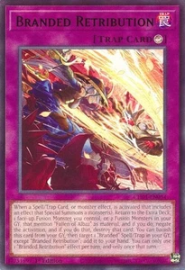 (3x) Branded Retribution - CH01-EN034 - NM - Ultra Rare - 1st ed - Yugioh - Picture 1 of 1