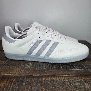 Adidas Samba OG Mens Size 12 Low Top Shoes Sneakers Gray JI3207 - Picture 1 of 12
