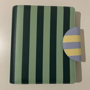 Kikki K Planner Large A5 Green Personal Organiser Cute Binder and Refill Paper - Picture 1 of 4