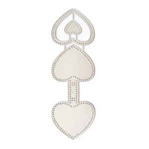 Frame Cutting Dies Embossing Stencils Template Mould Handicrafts DIY Bookmarks - Picture 1 of 7