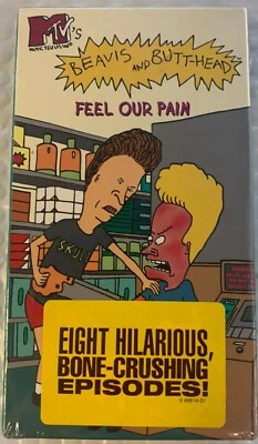 Beavis and Butt-Head - Feel Our Pain (VHS, 1996) NEW Sealed RARE OOP Vintage MTV - Image 1 of 4