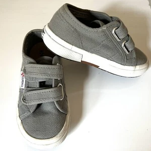 Superga JVEL Classic Grey Sage Kids Unisex 2750 JVEL Classic Shoes, US 10.5 - Picture 1 of 7
