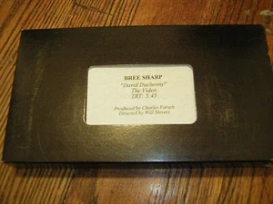 BREE SHARP PROMO VHS DAVID DUCHOVNY 1999 VINTAGE - Bild 1 von 3