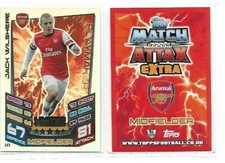 MATCH ATTAX 2012/2013 EXTRA  LIMITED CARD  LE1  JACK WILSHERE by TOPPS