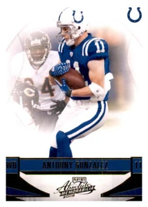 2008 Absolute Anthony Gonzalez NFL Base Card PWE Set Break Colts #68 - Picture 1 of 2
