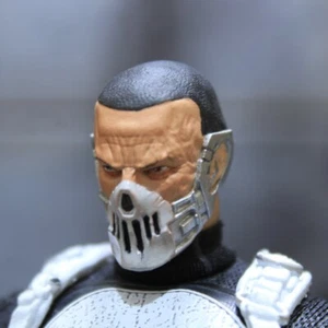1/12 Custom Marvel Universe Punisher Frank Castle Cyberpunk Head Sculpt - Picture 1 of 2